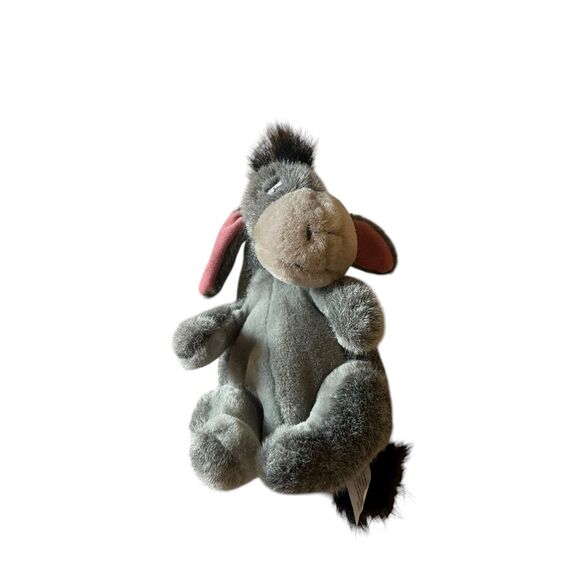 Walt Disney World Gray Removeable Tail Eeyore Plush Stuffed Animal 9" - Picture 2 of 9